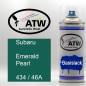 Preview: Subaru, Emerald Pearl, 434 / 46A: 400ml Sprühdose, von ATW Autoteile West.